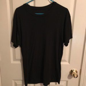 Three (3) Plain Black Tee Shirts